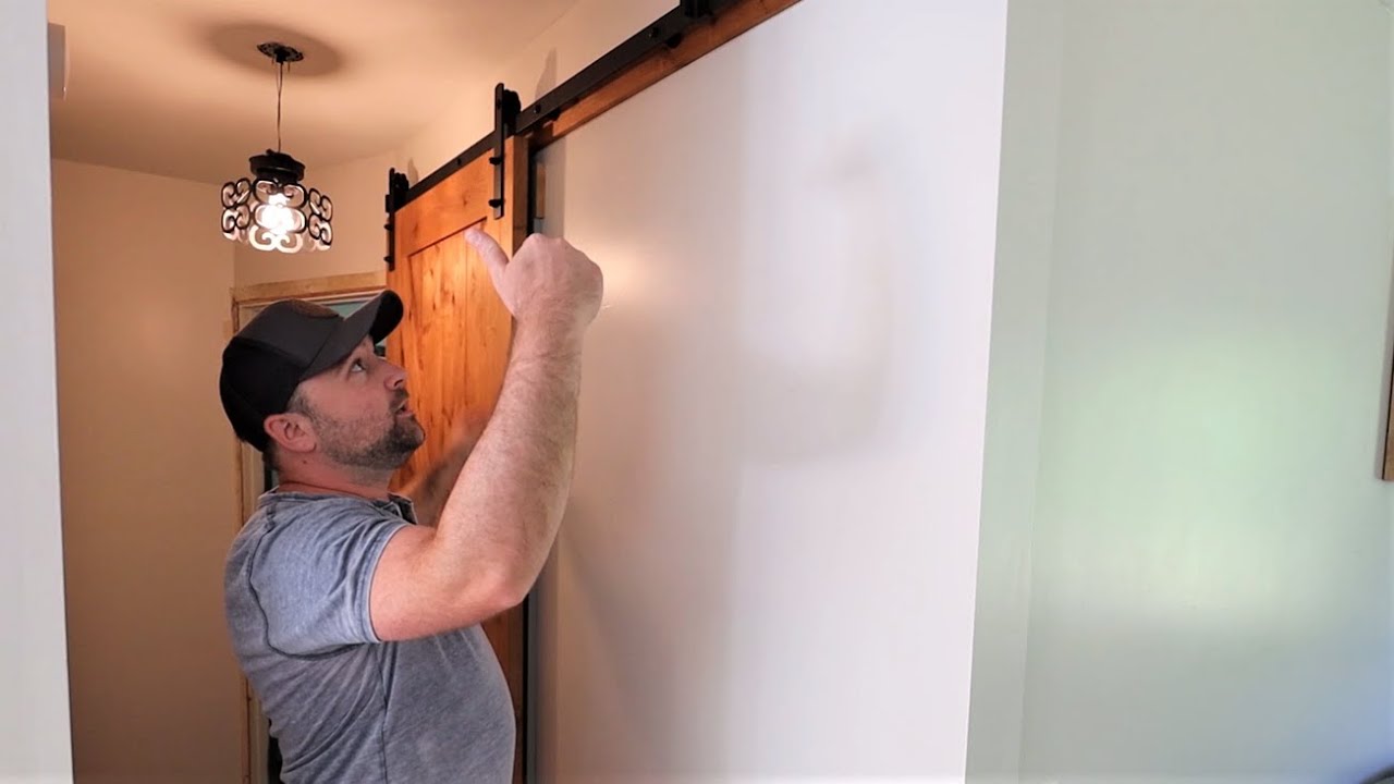 Sliding Bathroom Barn Door - Installation Tips