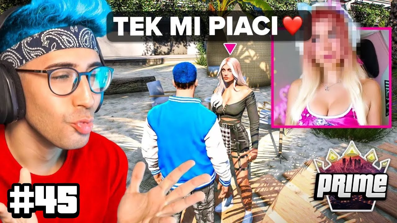 MI SONO INNAMORATO di una RAGAZZA su GTA5 FIVEM (TEKTEK EP.45)