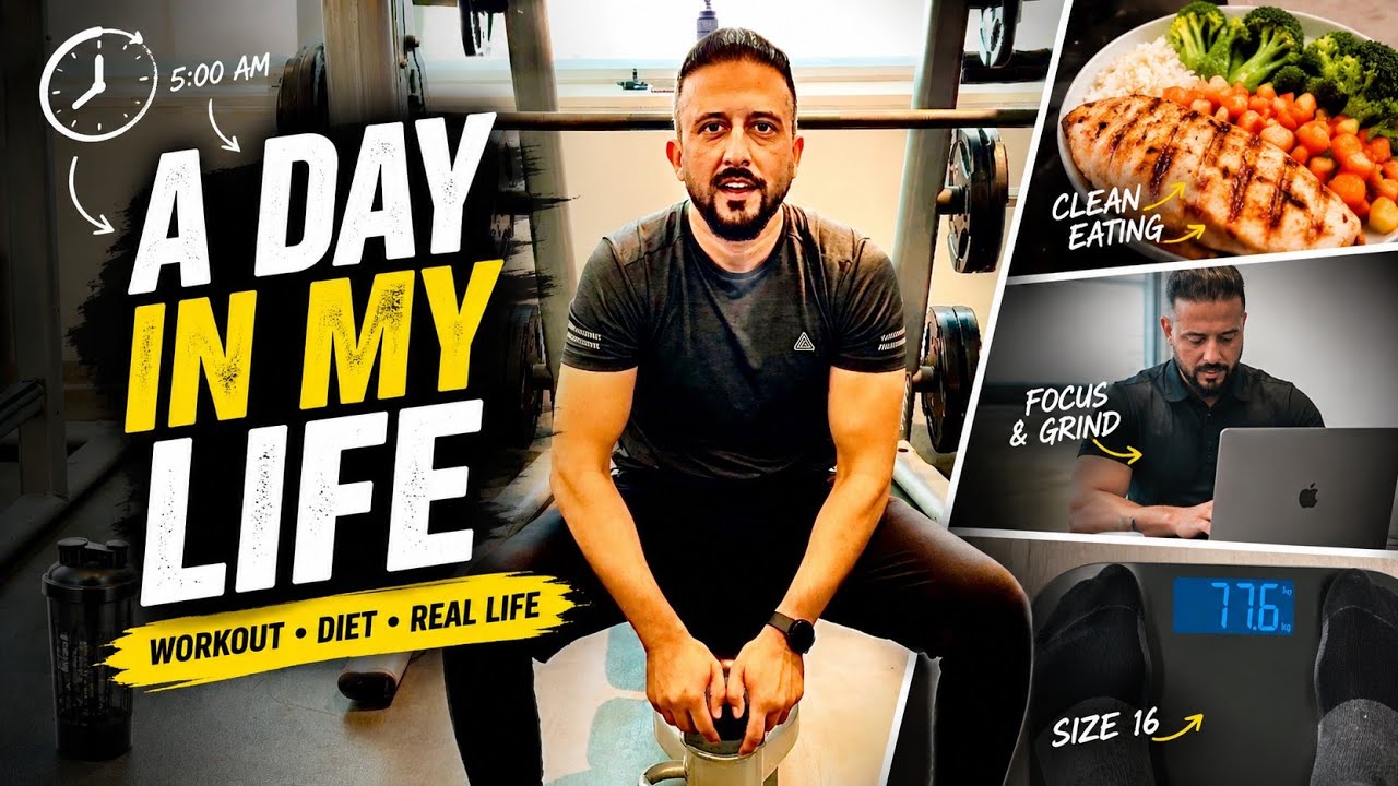 A Day in My Life l My Diet+Workout l Mansoor Speaks 