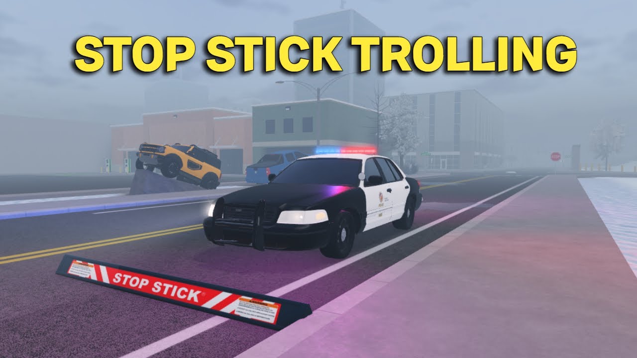 Trolling With Stop Sticks In ERLC! (Liberty County)