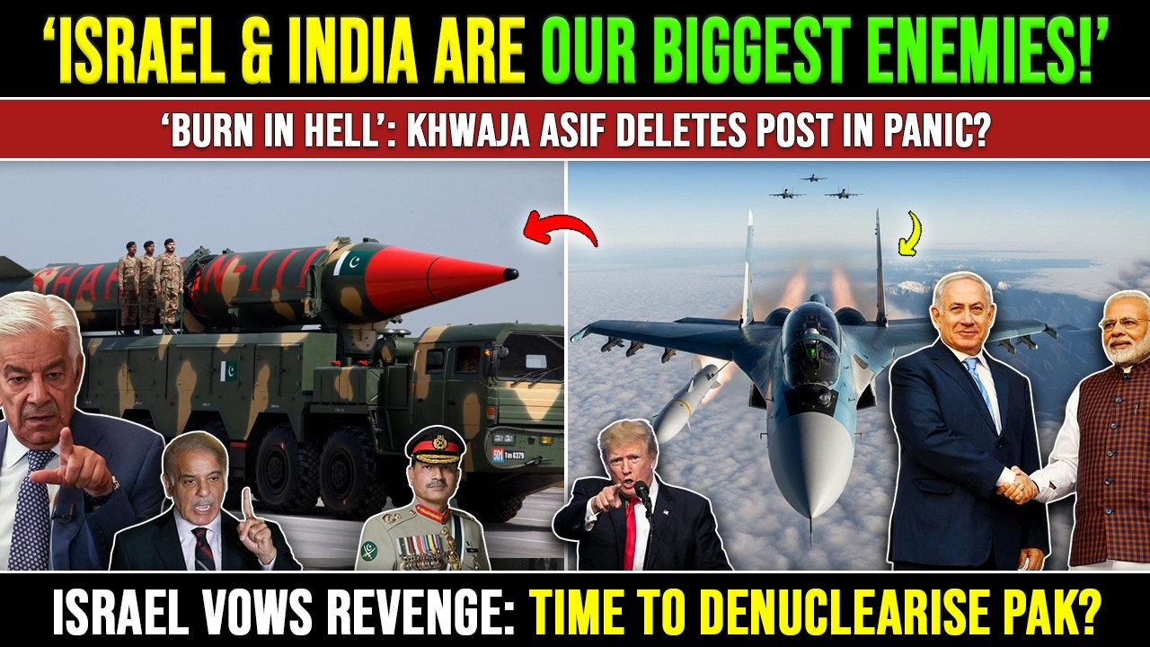 Министр обороны Пакистана спровоцировал негативную реакцию Израиля и Индии | Рост ядерной напряже...