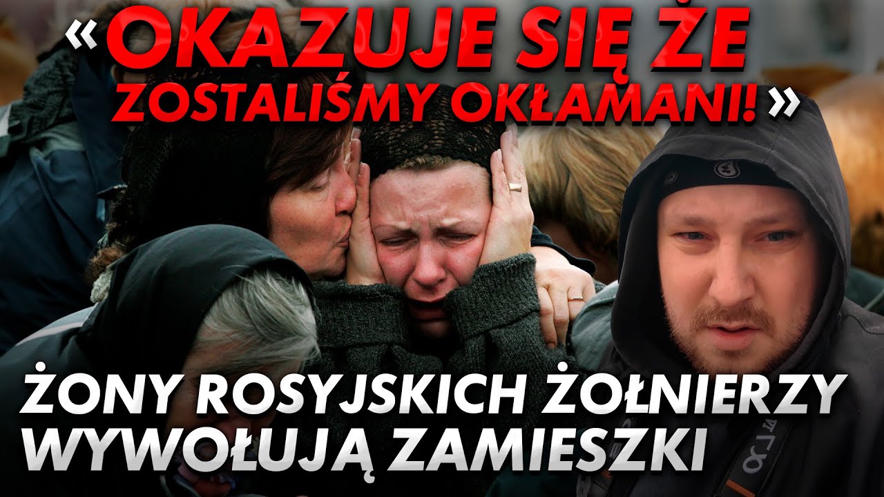 Żony rosyjskich żołnierzy zaczynają bunt!