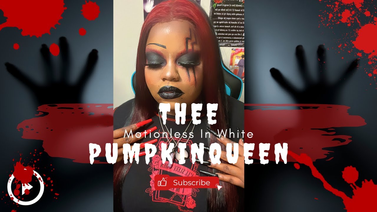 @MotionlessInWhiteband Inspo Makeup Tutorial for the Alt girlies⚔️ 🖤🐺🖤⚔️