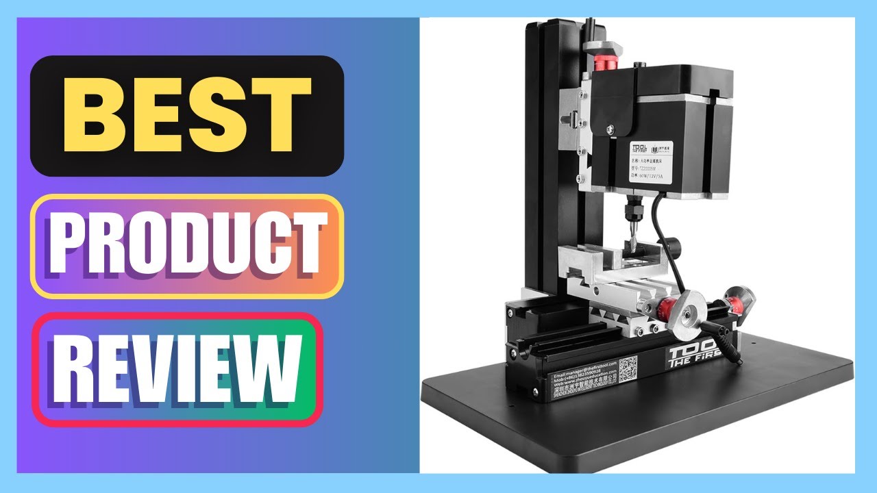 Best 60W 12000RPM Mini Milling Machine DIY Metal