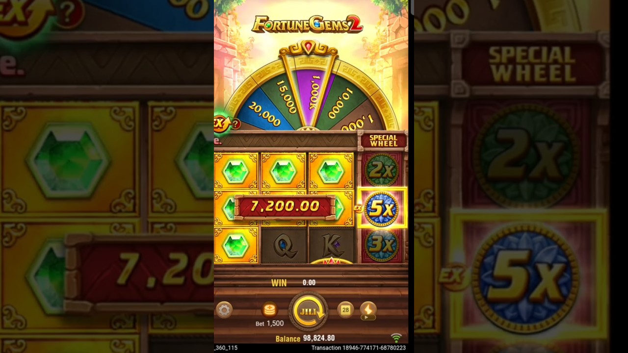 FORTUNE GEMS 2 LUCKY WHEEL 🛞 JACKPOT #slot #viralvideo #casino
