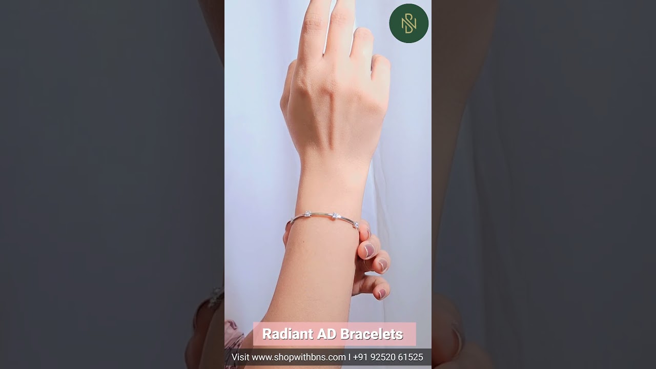 Shine bright with elegance! ✨ Adorn your wrist with the timeless beauty of Radiant AD Bracelets. ✨💎