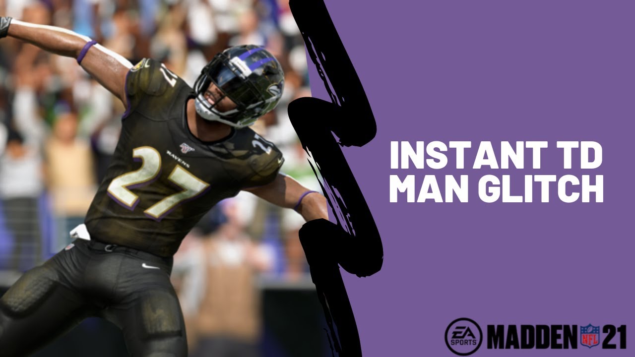 This Is the Glitchiest Man Beater in Madden 21| One Play TD Any Man D| Madden 21 Tips and Tricks|