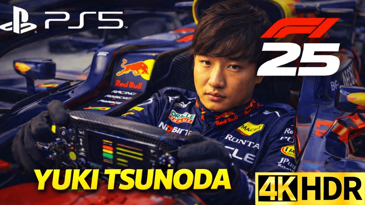 F1 25 | YUKI TSUNODA | Ultra Realistic Games | 4K 60