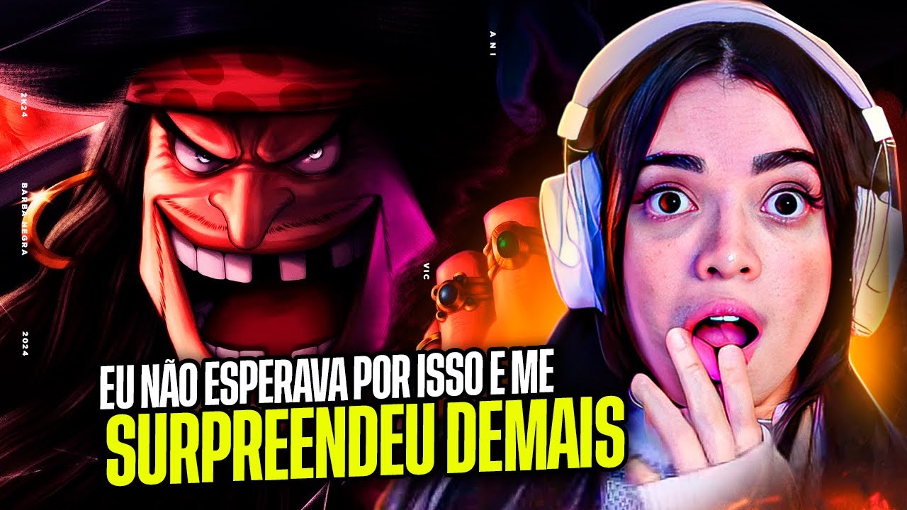 ♪ Barba Negra (One Piece) | Horizonte Obscuro | AniRap & ‪Henrique Mendonca‬ | [REACT]