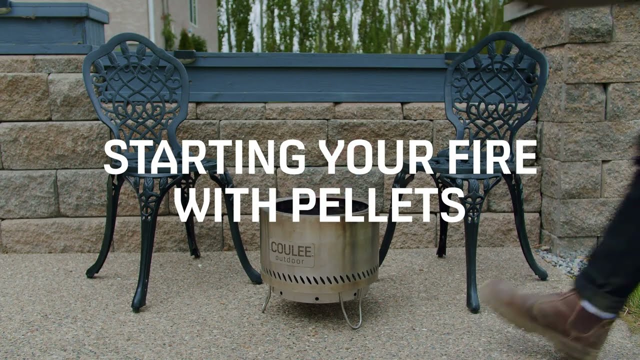 Starting Your Fire with Wood Pellets