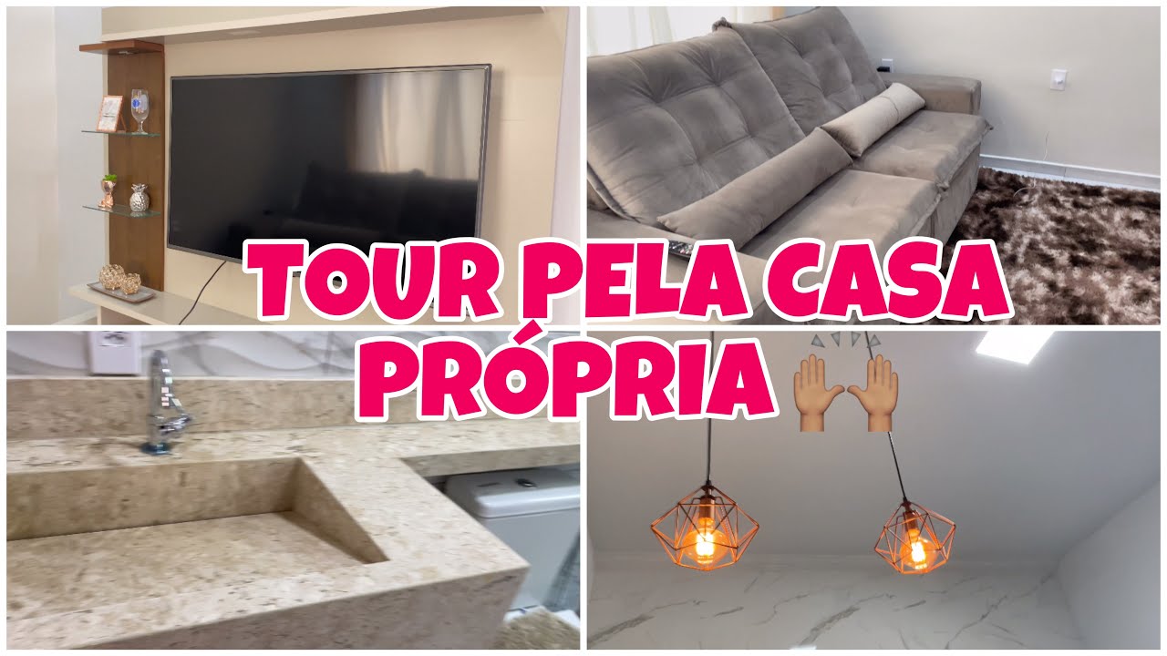 TOUR PELA MINHA CASA PRÓPRIA - SONHO REALIZADO 🙏🏽🙌🏽