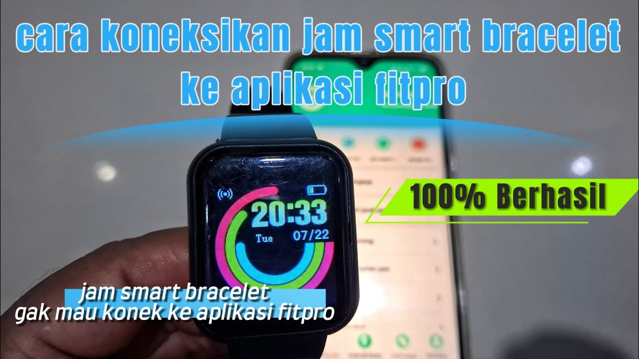 JAM SMART BRACELET GAK MAU KONEKSI KE HANDPHONE‼️ PAKAI CARA INI JAMIN BERHASIL‼️