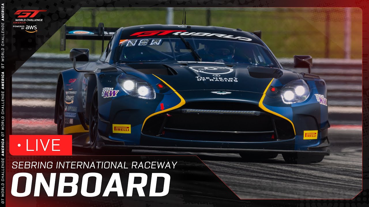 LIVE | OB CAR 24 | Qualifying | Sebring Int'l Raceway | GT World Challenge America pwd by AWS 2025