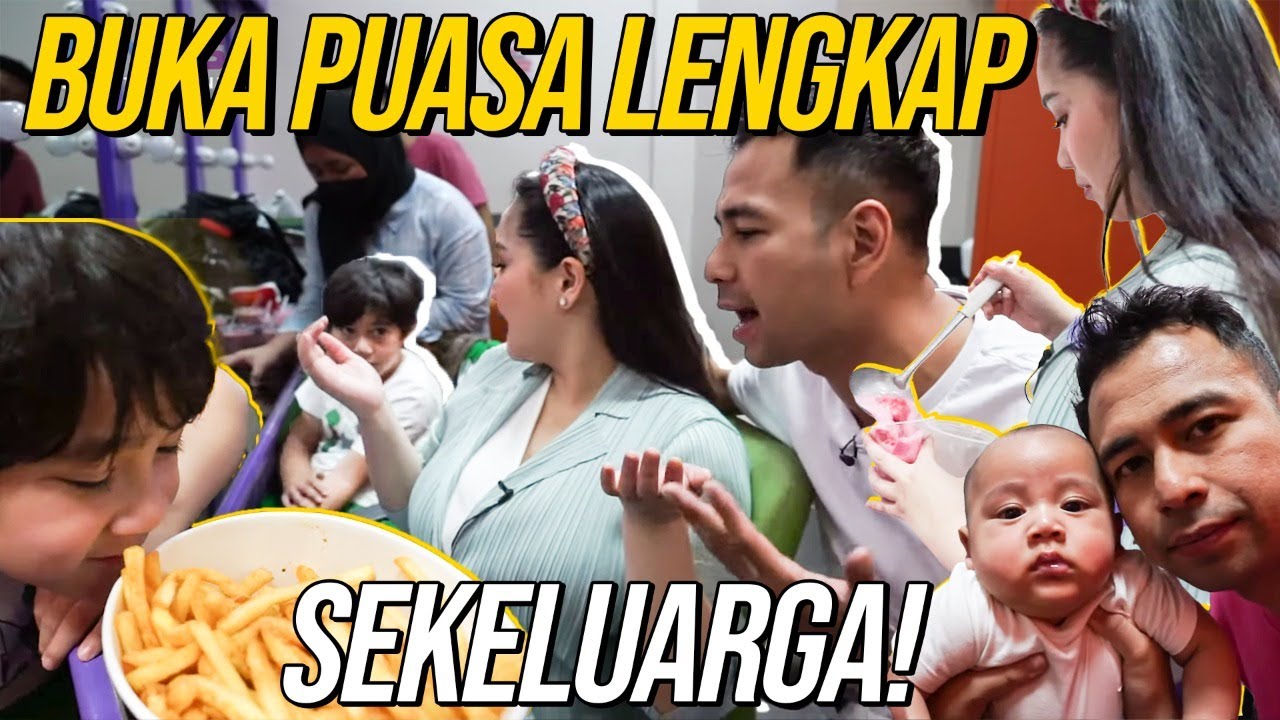 ALHAMDULILLAH !!! RAFFI NAGITA BUKA PUASA BARENG , SYUTING BARENG, JADI BINTANG TAMU BARENG .....