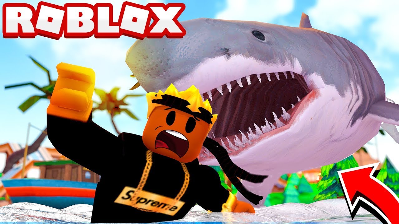 i found a MEGALODON in ROBLOX...
