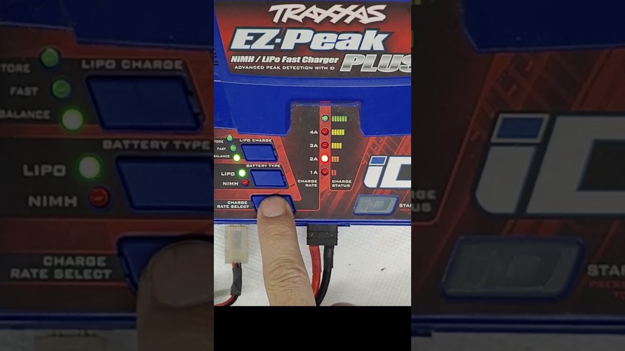 How to charge a legacy battery with a Traxxas EZ-Peak Plus!