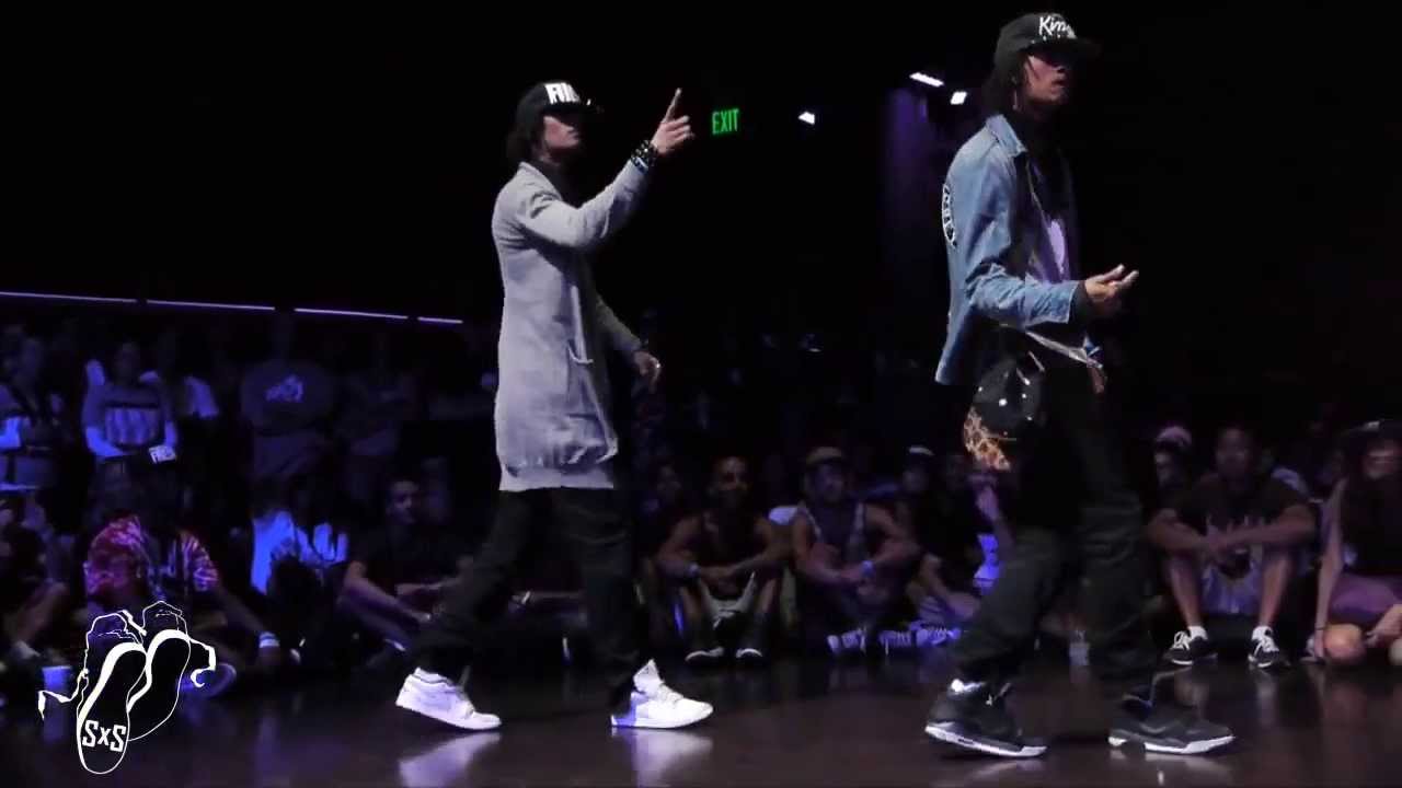 Les Twins vs Control Freakz / Les Twins vs Zamounda/ Final  FSS15 new 2013