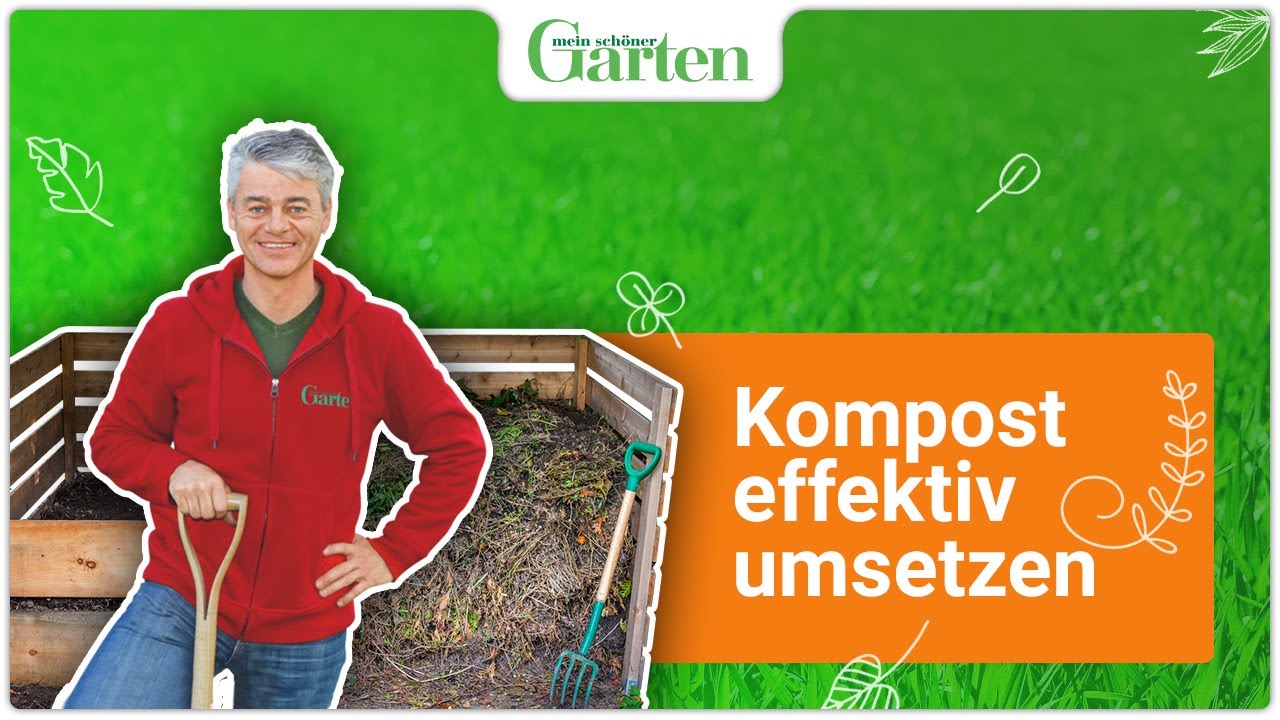 Kompost umsetzen: So wird&rsquo;s gemacht