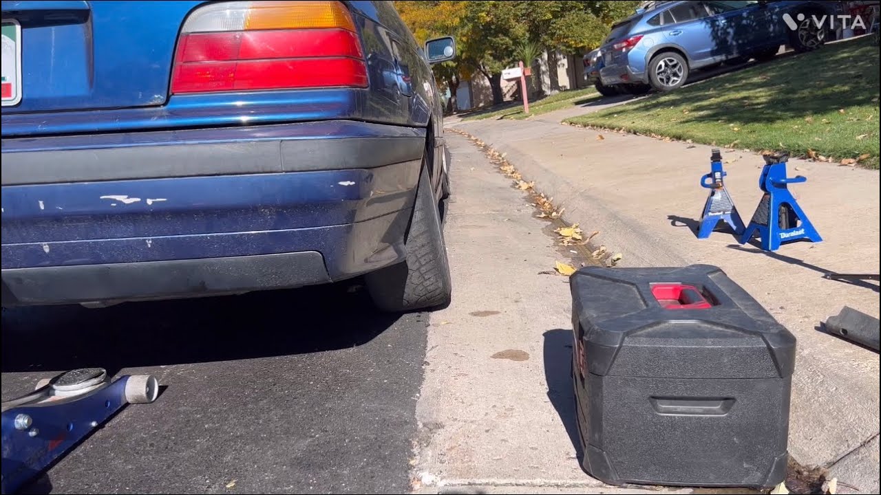 How to install E36 rear lower camber arms (3° +/- camber)