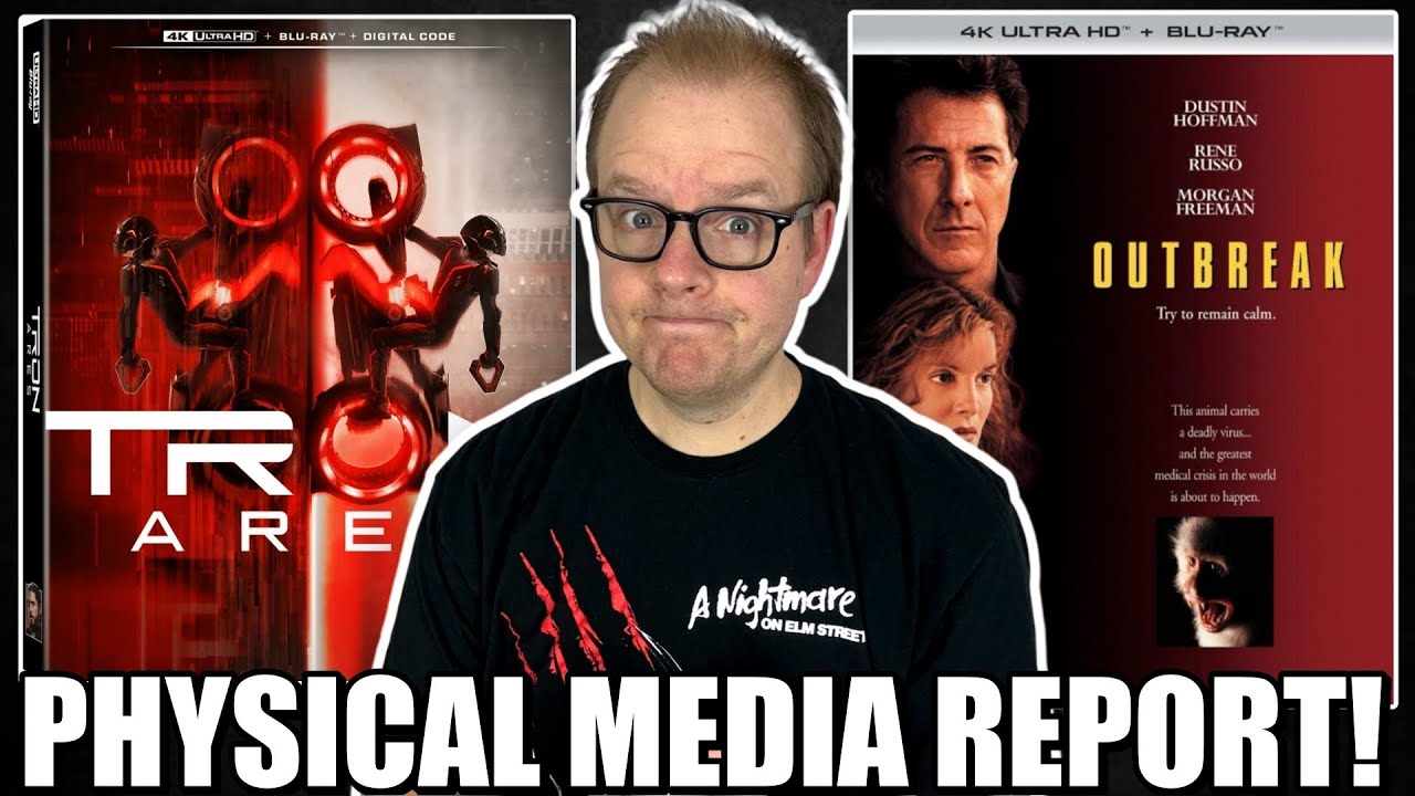 «Трон: Арес», «Вспышка» 4K и «Ночной змей» 4K в стилбуке! | The Physical MEDIA Report 