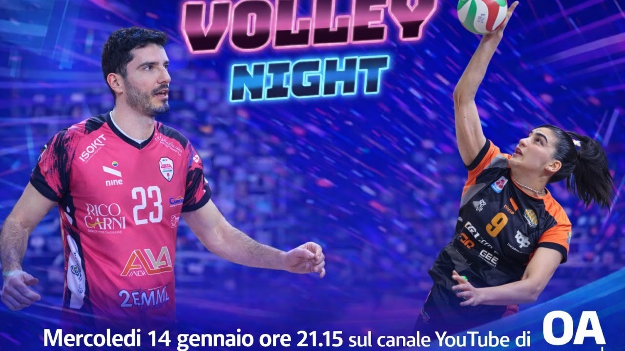 Dall'oro Mondiale U21 all’oro Mondiale 2022: Piomboni e Pinali protagonisti a Volley Night