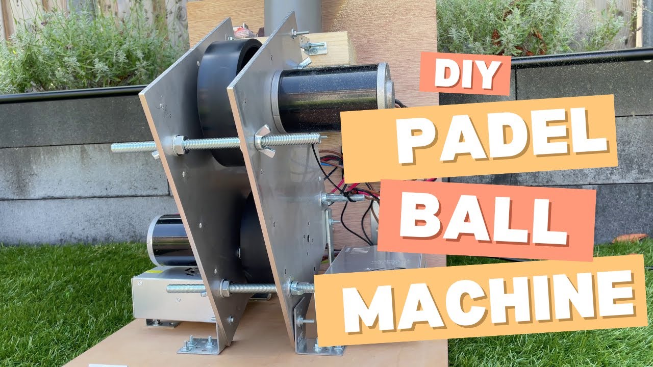 I Built a Continuous Padel Ball Machine – DIY Tutorial!