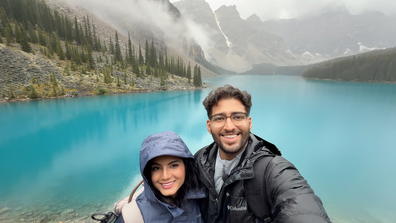 Visiting Lake Moraine & Lake Louise