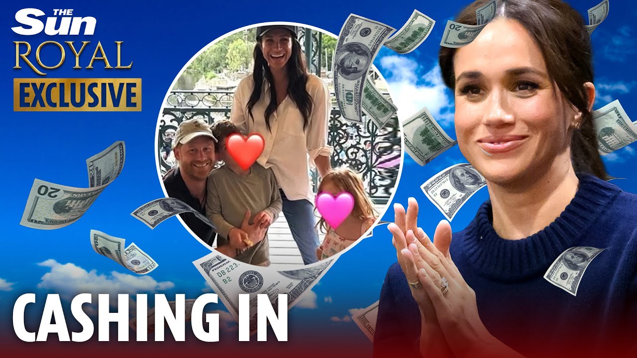 Meghan hiding her kids’ faces is a blatant scheme, she’ll make money from the big reveal in no time