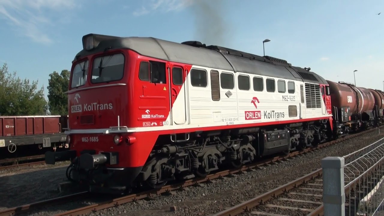 M62-1685 Orlen Koltrans z beczkami na Cybowo
