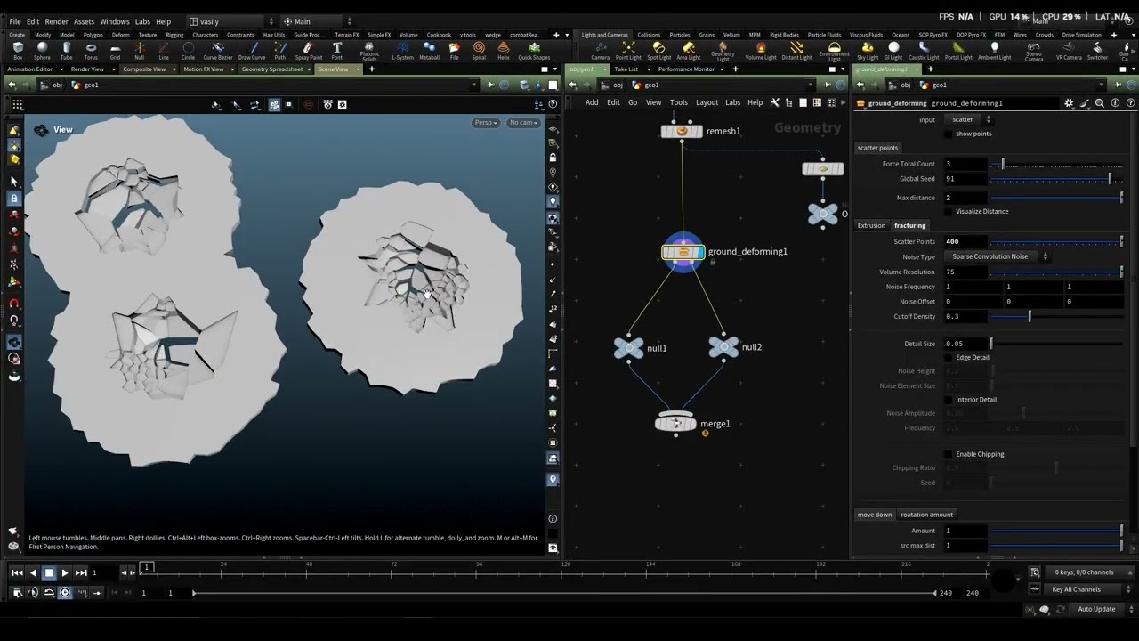 Procedural Impact And Ground Deformation HDA