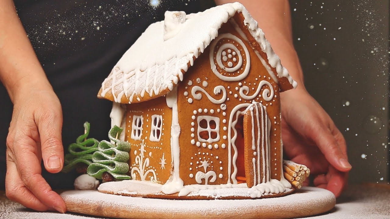 Будиночок з Печива! Шаблон і Повна інструкція від випічки до складання!