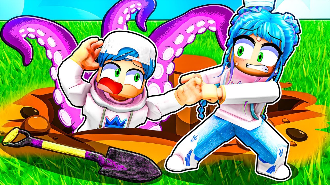 We FOUND something DIGGING In The Backyard...(Roblox)