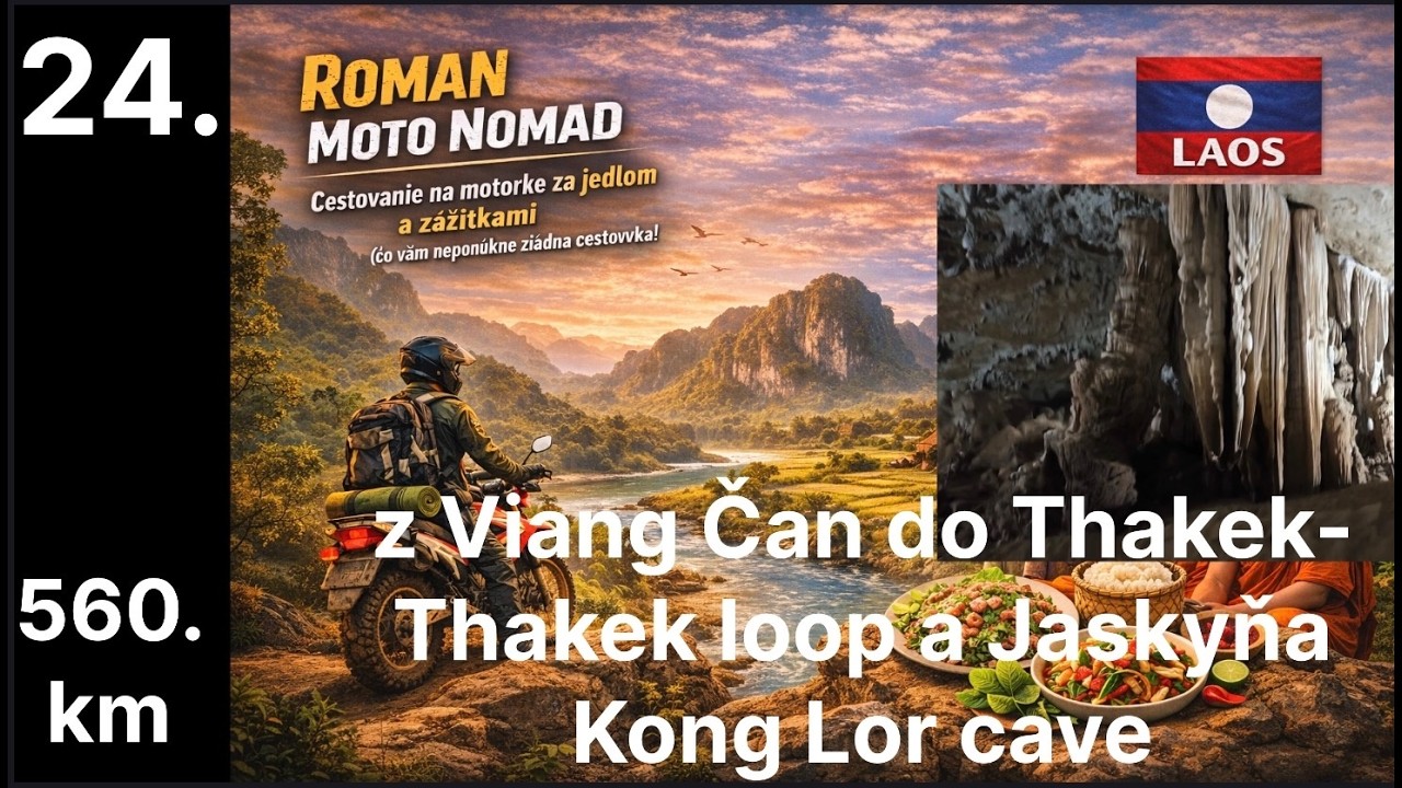 Z Viang Čan do Thakek 560 km jaskyne, pralesi a zatopene oblasti