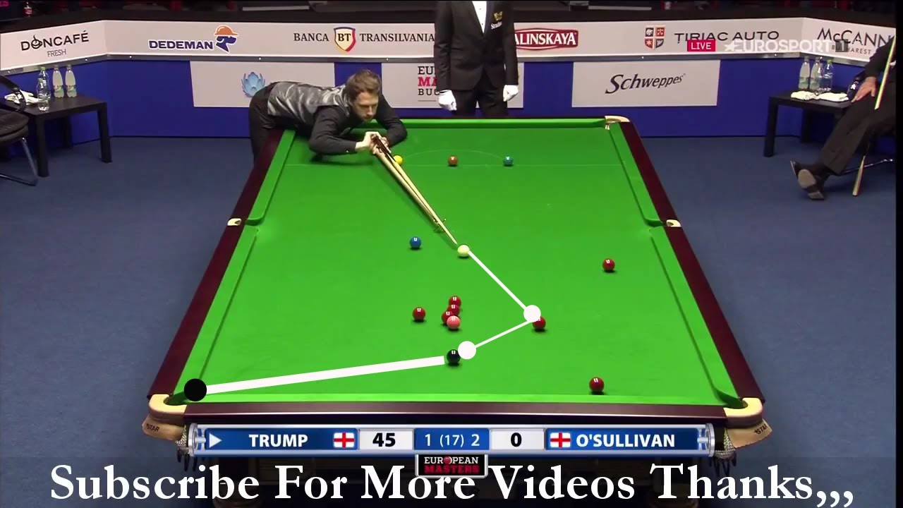 Snooker - Judd Trump Most Unfortunate Way To Lose A Wining Match 2017
