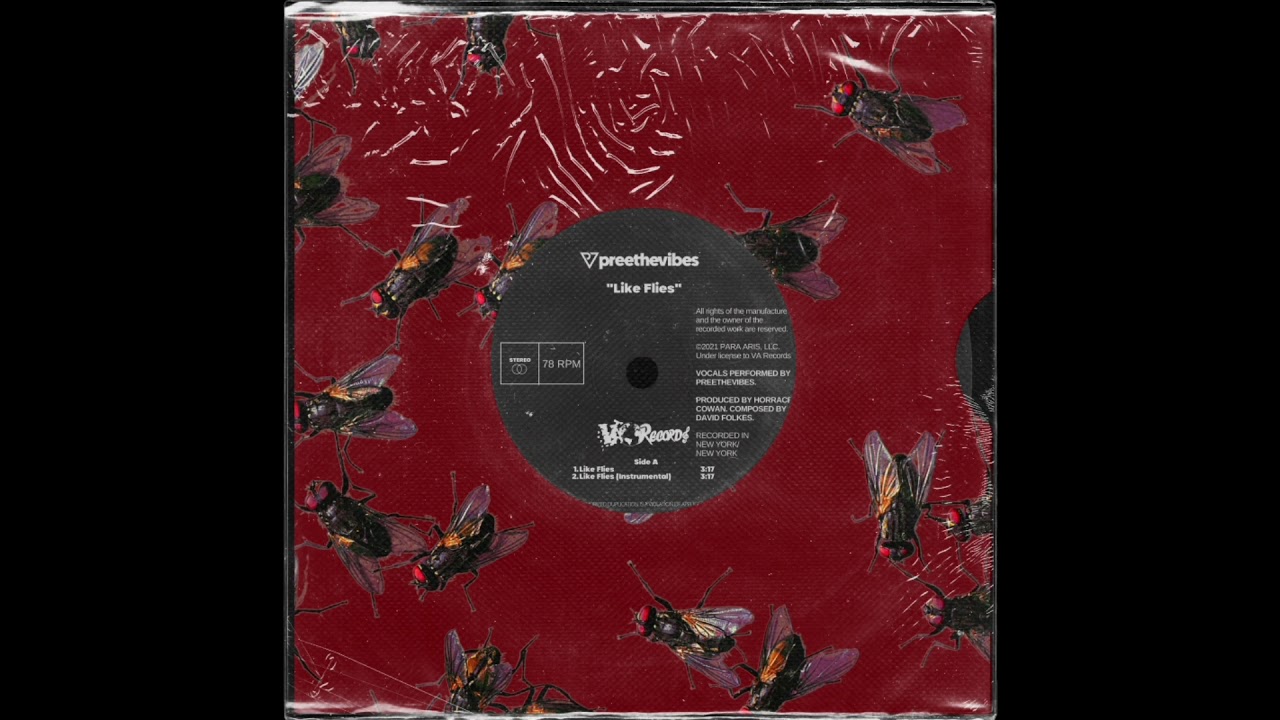 PREETHEVIBES  - LIKE FLIES   OFFICIAL AUDIO