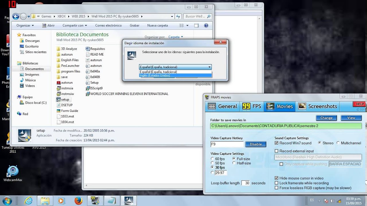 Descargar e Instalar We8 Mod 2015/16 completo