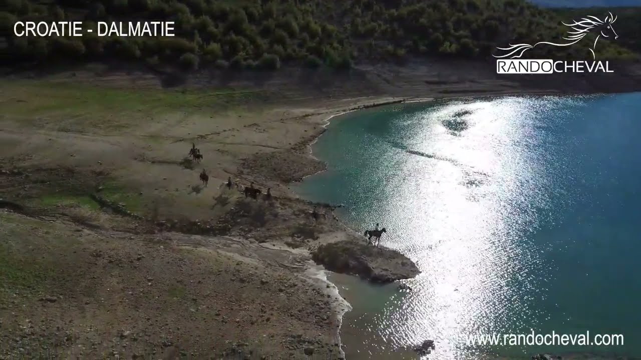 RANDO CHEVAL en CROATIE - Galops et baignades en Dalmatie - Un voyage Randocheval