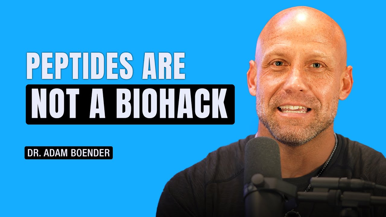 The Art of Bio-Optimization: Why Peptides Are Not a Biohack | Dr. Adam Boender #peptidepulse