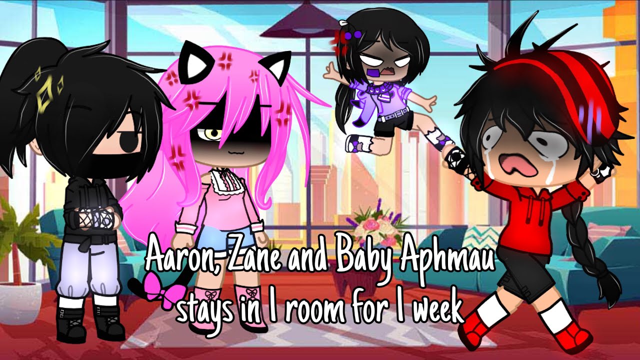 Aaron, Zane and Baby Aphmau stays in 1 room for 1 week II Part 5/ Day 5 II