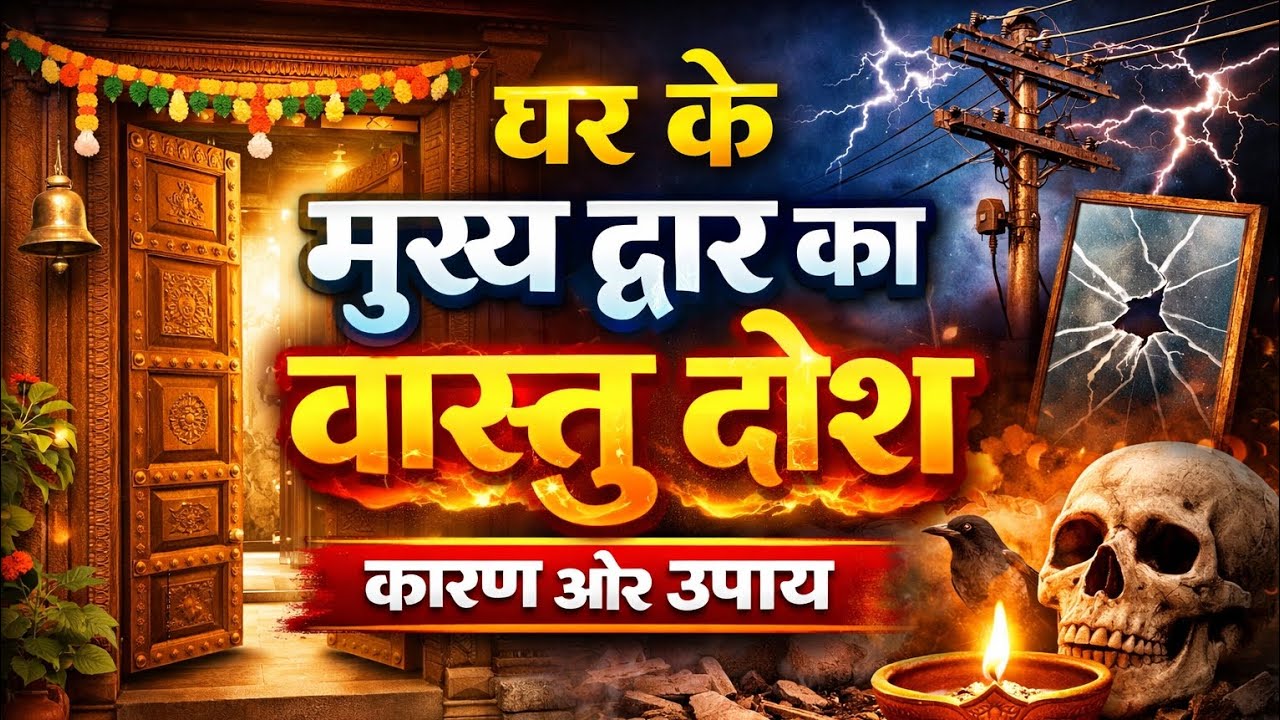 “Mukhya Dwaar mein Vastu Dosh? Ye Sanket Dikha Sakte Hain Khatra!” ✅