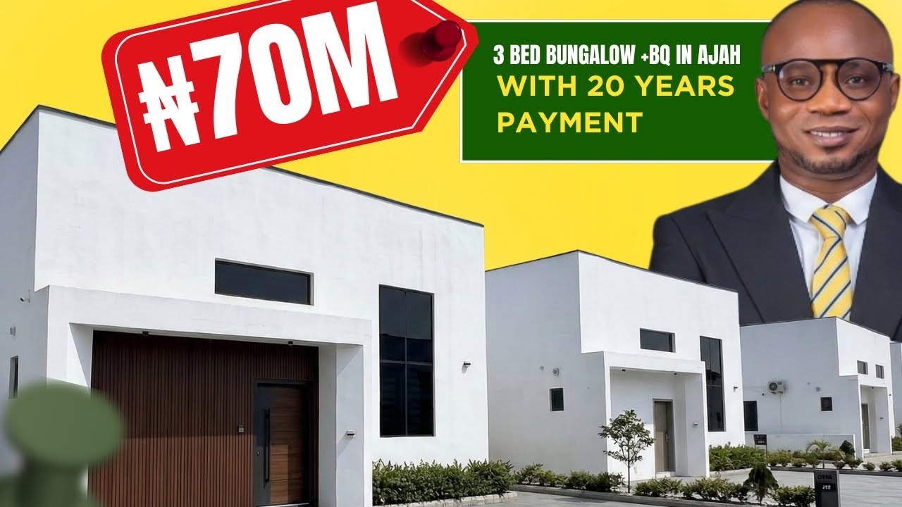 Bungalows  with Pent House Design in Lagos Real Estate Nigeria