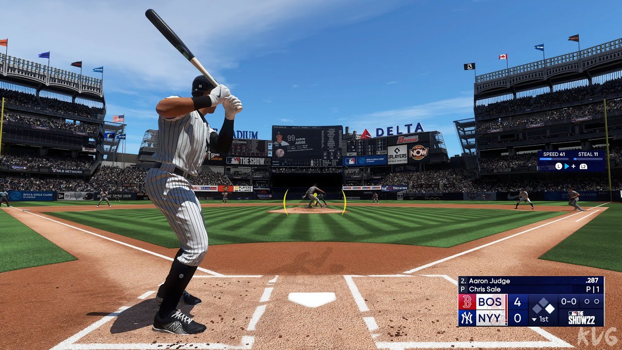 MLB The Show 22 - Boston Red Sox vs New York Yankees - Gameplay (PS5 UHD) [4K60FPS]