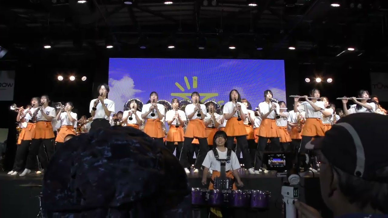 @京都橘吹奏楽部　大阪万博ステージ