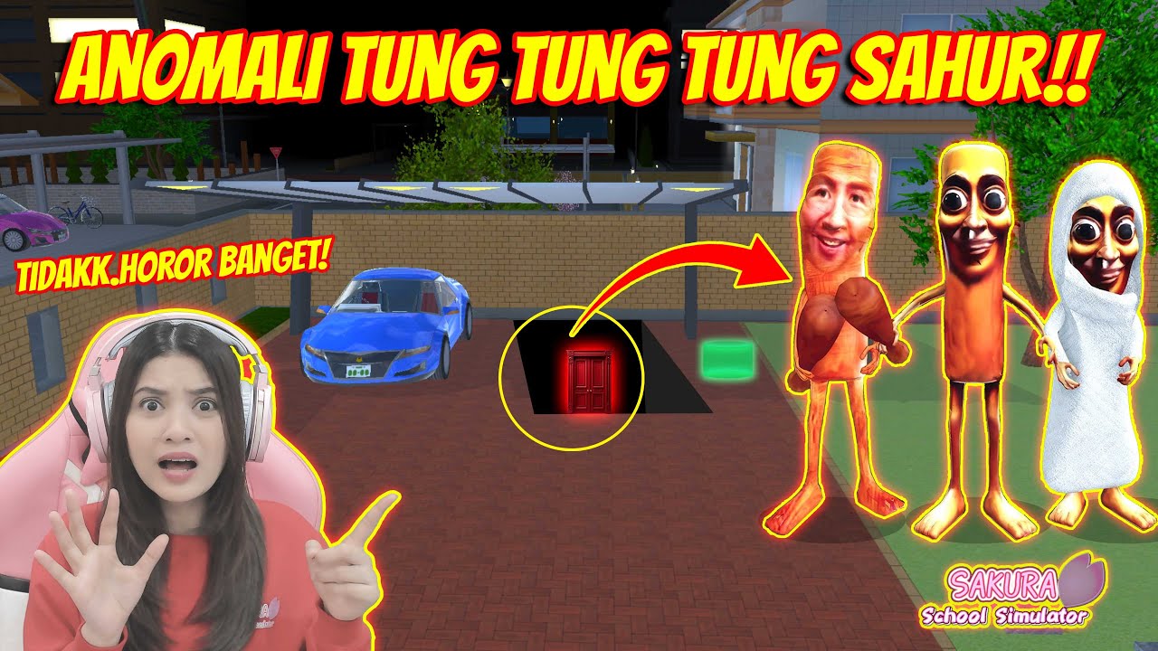 GAWAAATT...ADA ANOMALI TUNG TUNG TUNG SAHUR DISINI!! HOROR BANGET!! SAKURA SCHOOL SIMULATOR-PART 793