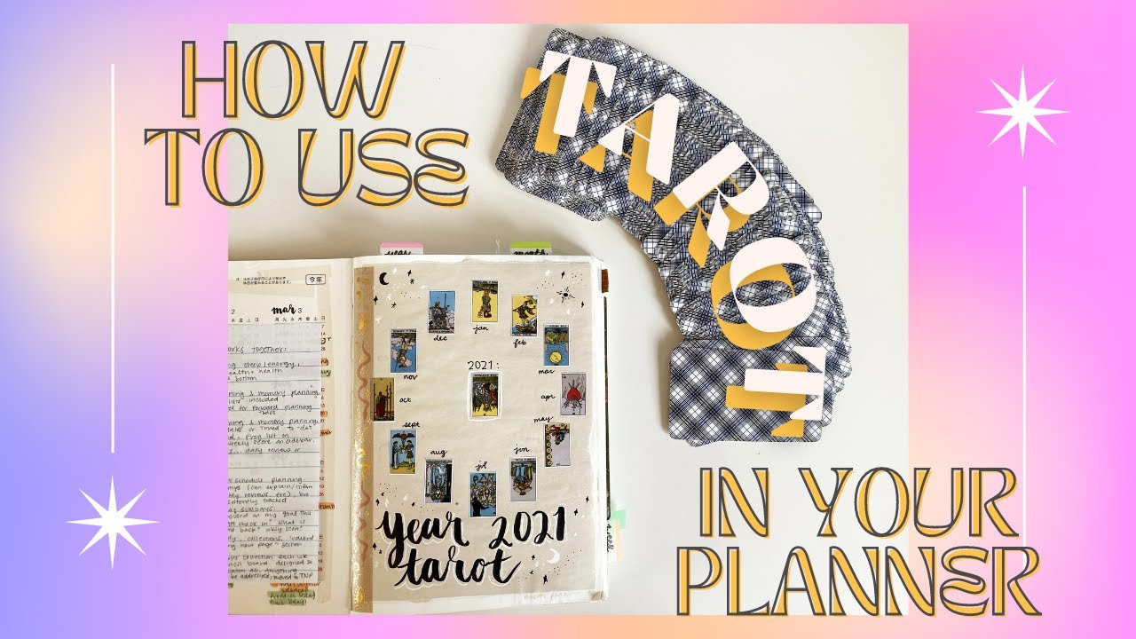 5 Ways to use Tarot in your Planner or Journal