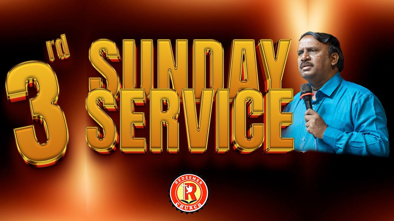 REDEEMER SUNDAY 3rd SERVICE || Message by Dr.B.Sudhir || 01-02-2026 ||