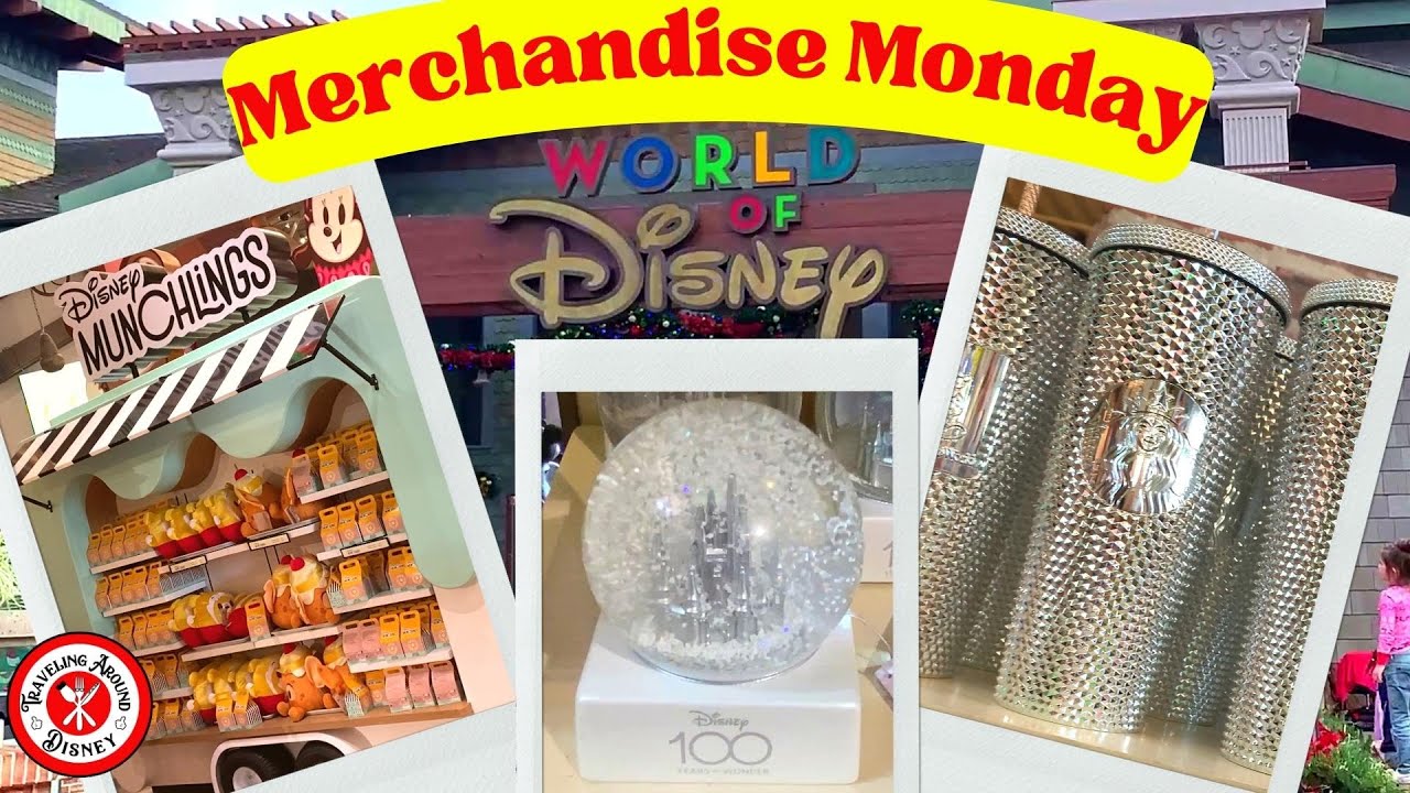 NEW DISNEY MERCHANDISE 100TH ANNIVERSARY | Disney Springs World of Disney 2023