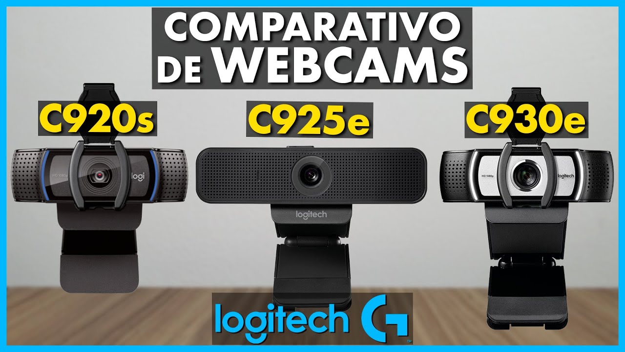 Webcam Logitech C920s / C925e / C930e [Review/Análise/Comparativo]