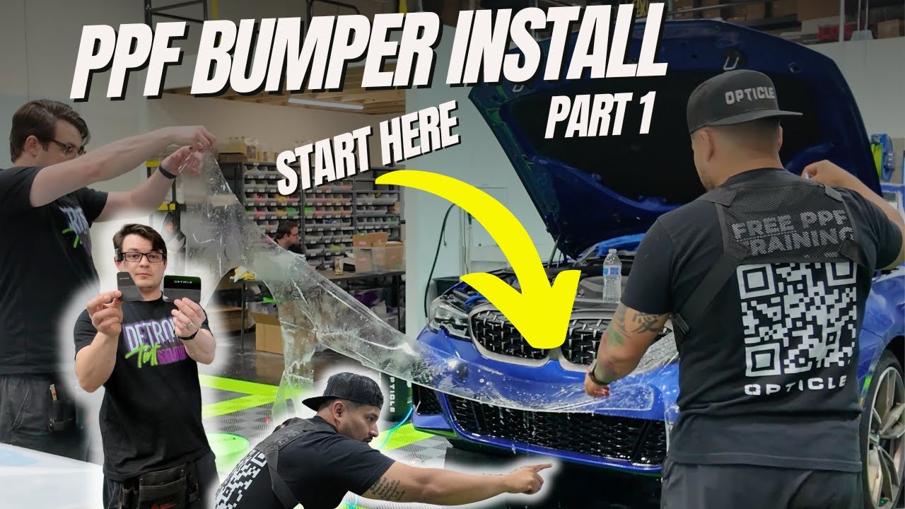 The Most Challenging Part Of Paint Protection Film | The Bumper