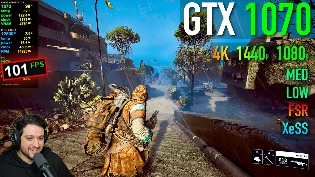 GTX 1070 - ARC Raiders - Это невероятно...